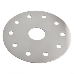 plaque de conversion plaque induction plaque adaptateur induction diffuseur de chaleur de plaque &agrave; induction en acier inoxydable pour plaque &agrave; anneau diffuseur de chaleur &agrave; disque (12.3cm) (ReachMall, neuf)