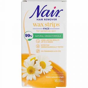 nair bandes de cire pour le visage 16 (KEMFITT, neuf)