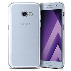 REY Coque pour Samsung Galaxy A5 2017, TPU Transparent en Silicone, Ultra Fine 0.33mm (REY &reg;, neuf)