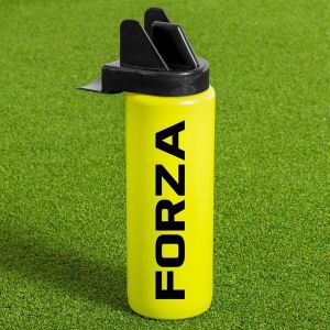 FORZA Bouteille d’Eau de Sport Hygiénique de 1 Litre | Bouteille Sans BPA avec Embout Sans Contact | Idéale pour les Équipes Sportives | Équipement Essentiel (Jaune, Pack de 1) (Net World France, neuf)