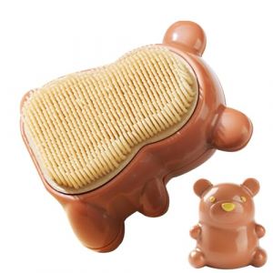 Brosse &agrave; ongles pour - Brosse &agrave; poils doux - Outil de nettoyage facile - Pinceau doux pour lime &agrave; ongles - Pinceau de rangement pour les doigts - Pinceau hygi&eacute;nique de taille palmier - (huaimeie, neuf)