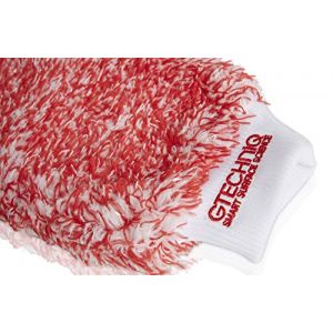 Gant de lavage auto moto en microfibre Gtechniq WM2 - Gant lavage de lavage ultra doux, limite les risques de rayure - Con&ccedil;u pour retenir un volume maximal de mousse pour un lavage facile et rapide (Gtechniq France, neuf)