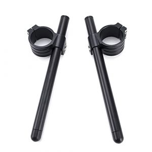 Fullibars kit Demi Guidon Ø 39mm Pour moto fourche Ø 39mm cafe racer Demi guidon inclinaison 7° de tube Ø 22.2mm en aluminium (Guangzhou Mando Trade Co.,Ltd., neuf)