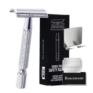 Outil De Rasoir Masculin - Razor De S&eacute;curit&eacute; Du Rasoir &Agrave; Main Double Bord | Razor De S&eacute;curit&eacute; Classique | Rasoir Des Hommes Avec Une Recharge Ensemble | Rasoir Pour Raser Doux (venverua, neuf)