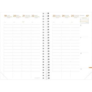 QUO VADIS - 1 Recharge d'agenda semainier Time & Life - Janvier 2026 &agrave; D&eacute;cembre 2026 - Format 16 x 24 cm (Papeterie Libellus, neuf)