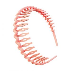 WJnflQN Serre-t&ecirc;te avec dents &ndash; Serre-t&ecirc;te en r&eacute;sine avec dents &ndash; Accessoires en r&eacute;sine fine pour entra&icirc;nement &agrave; la maison et au bureau (jewen, neuf)