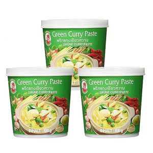 Cock - Pâte de Curry Vert - Paquet de 3 (3 x 400g) (Singulaer GmbH, neuf)