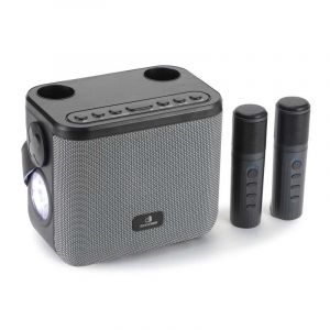 Enceinte Karaoké Dbe50 Grey Dynabass (Zenkaa, neuf)