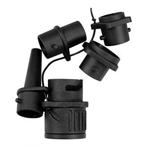 YapitHome 4 pièces Adaptateur de Gonflable de Valve,Adaptateur de Buses de Valve d'air,Adaptateur de Kayak pour Canoës Bateau,Planche à Pagaie Debout,Kayak,Bateau (Booly, neuf)