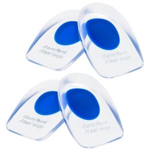 2 Pair Talonnette Silicone, Talonnette Gel Talon Coussin, Talonnette Epine Calcaneenne, Semelle Epine Calcaneenne Femme Homme Talonette, Tendinite et Fasciite Plantaire Orthop&eacute;dique Coussinet (Siqimaoyi, neuf)