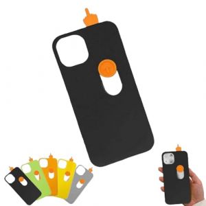 Lyoveu Coque Doigt d Honneur Coulissant,Coque Doigt d'honneur Coulissant, Fuck,3D Printed Sliding Middle Finger Phone Case,Funny Friendly Gesture Phone Case(for 15/14/13 Series Models) (Lyoveu——Shipper, neuf)