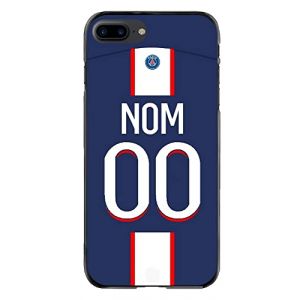 Coque-swag CPF-PARIS-DOM-22-23-7P8P Maillot Foot - Paris Domicile 2022/2023 - Personnalisable (IPHONE 7 Plus/IPHONE 8 Plus) Jaune, Noir (MA COQUE SPORT, neuf)