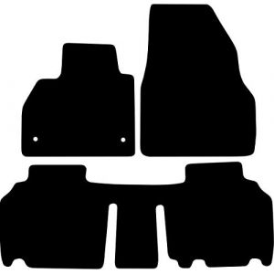 Kovvar Tapis de Sol Compatible avec Renault Kangoo 2008-2021 Correspondant à la Version: Family | Qualité: Luxury (Kovvar, neuf)