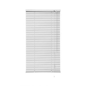 iYueMps Store V&eacute;nitien en Aluminium 50 x 130cm(L x H) Store Venitien sans Percage, Lamelles en Aluminium 25 mm pour la Maison, Le Bureau - Blanc (iYueMps-FR, neuf)