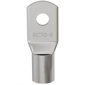 Lumonic 1x cosse tubulaire 70mm&sup2; M8 I cosse &agrave; sertir 70mm&sup2; (IT-Tronics GmbH, neuf)