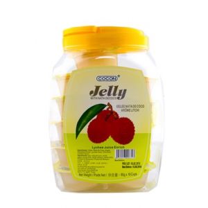 Gelée Pudding Nata Coco Aloe Vera Mangue, Gelée Nata Coco Litchi 1,28Kg (16 x 80g)/Boite - Offres de 1 et 2 Boites (2 boites, Litchi) (Bo Time - Direct Fabricant, neuf)