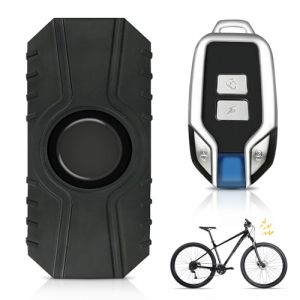 Alarme De Vélo sans Fil,113 DB Alarme Antivol A Vibration avec Télécommande,Alarme Vélo,Alarme De Moto Antivol pour Vélo pour Porte,Moto,Voiture,Scooter (Astronomy Sp. z o.o., neuf)