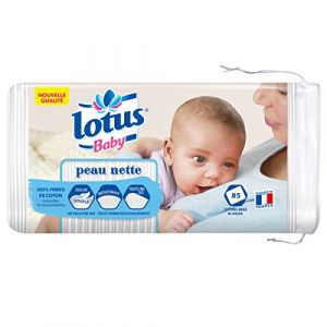 Lotus Baby Peau Nette - Coton bébé (85 cotons) - Lot de 5 (Conseil & Négoce Européen, neuf)