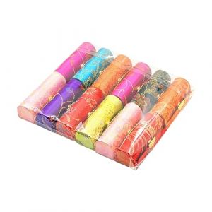 FOMIYES 24 Pièces Boîte De Rangement Étui Rouge à Lèvres Cas De Rouge à Lèvres d'impression Étui De Transport De Rouge à Lèvres en Tissu Voyage Se Réconcilier Tube De Rouge à Lèvres (T Innovation·HX, neuf)