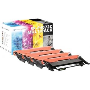 4X CLT-K407S CLT-409S Compatible Samsung CLT-K4072S Samsung CLT-K409S Toner pour CLP-320 CLP-320N CLP-320W CLP-320N CLP-325 CLP-325N CLP-325W CLX-3180 CLX-3180FN CLX-3180FW CLX-3185 CLX-3185F (Tinnee, neuf)