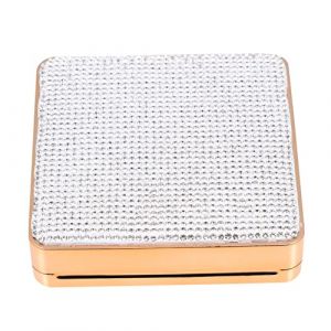 VICASKY Bo&icirc;te de maquillage compacte pour fond de teint liquide avec pompon &agrave; poudre, pour les d&eacute;placements. Utilisation polyvalente (Belicious Helper, neuf)