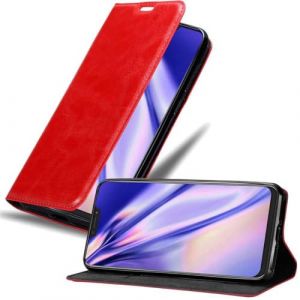cadorabo Coque pour ASUS ZenFone 5Z en Rouge DE Pomme - Housse Protection avec Fermoire Magn&eacute;tique, Stand Horizontal et Fente Carte - Portefeuille Etui Poche Folio Case Cover (cadorabo-shop, neuf)