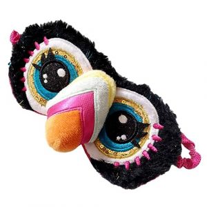 Baluue cache-oeil toucan masque de sommeil paresseux masque de sommeil mignon patch yeux bandeau yeux masque yeux masque pour les yeux pour dormir masques pour les yeux pour dormir (Fortune Luck, neuf)