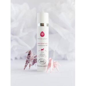 Crème visage légère au lait de jument bio - en direct du producteur et fabriqué en France (Perle de Jument, neuf)