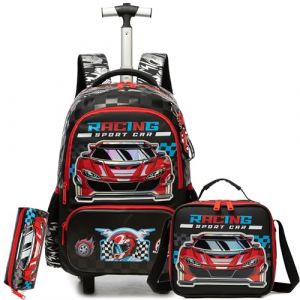 HTgroce Cartable a Roulette Gar&ccedil;ons, Sac a Roulette Gar&ccedil;ons Primaire cm1 (Lldaily EUR, neuf)