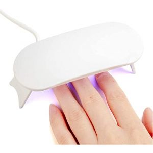 S&eacute;choir &agrave; vernis &agrave; ongles Uv 8w lampe &agrave; polym&eacute;riser lampe &agrave; ongles capteur de perles outil de manucure capteur automatique, plus grand espace, sans doigts pour ongles e (HBCBSM-MYH, neuf)