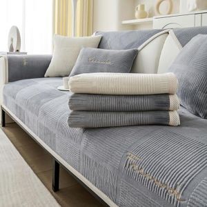 kogxscej Housse de canap&eacute;, Housse de canap&eacute; 1, 2, 3, 4 places, Canap&eacute; antid&eacute;rapant pour canap&eacute; en L, Chaise longue, Canap&eacute; d&rsquo;angle, Housses de canap&eacute; 2 places, Fauteuil de salon, Chiens, Animaux (YTHUMZY, neuf)