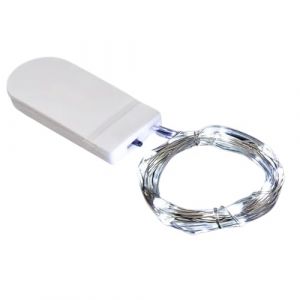 Guirlandes Lumineuses D&eacute;coratives 10 LEDs 1m Guirlandes Lumineuses Pile Pour Arbre De No&euml;l Guirlande Lumineuse &Eacute;toil&eacute;e D&eacute;cor Festif Guirlande Lumineuse &Eacute;toil&eacute;e Pour No&euml;l Nouvel An P&acirc;ques Anniver (weiqio, neuf)