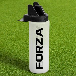 FORZA Bouteille d&rsquo;Eau de Sport Hygi&eacute;nique de 1 Litre | Bouteille Sans BPA avec Embout Sans Contact | Id&eacute;ale pour les &Eacute;quipes Sportives | &Eacute;quipement Essentiel (Semi-Translucide, Pack de 10) (Net World France, neuf)
