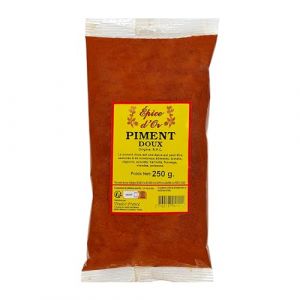 Piment Doux 250g en Poudre - Epice d'Or, sans additif, sans colorant, sans arôme artificiel, 100% Naturel (Tradcofrance, neuf)