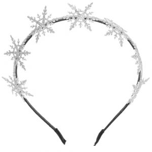 Luxshiny Bandeau de Flocon de Neige de Noël Bandeau de Flocon de Neige Accessoires de de de e de Paillettes de de e pour La Fête (Argenté) (Alto Hu, neuf)