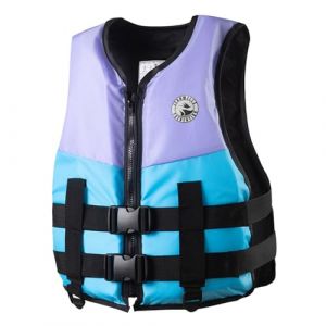 Gilets De Sauvetage Adultes, Aide À La Flottabilité Gilet De Natation en Néoprène Gilet Kayak Paddle Board Gilet De Flotteur De Natation pour Kayak Pêche Surf Plongée Sport Nautique (HIKLASbien, neuf)