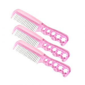 Baluue 3 pièces Brosse à Cheveux Poupée Anti-statique Peigne Spécial pour Perruques Accessoires de Soin Doux pour Garçon Fille et Extensions (Fortune Luck, neuf)