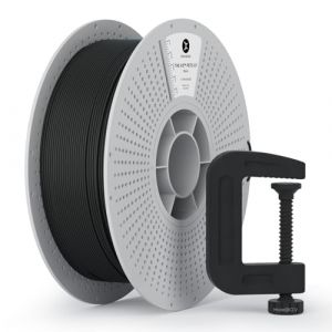 kexcelled Filament PETG Fibre de Carbone Noir 1,75mm +/- 0,03mm 1kg Bobine, Haute Résistance & Rigidité, PETG CF Renforcé pour Pièces Industrielles & Fonctionnelles, Matériau pour Imprimante 3D (kexcelled EU, neuf)