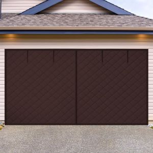 G&eacute;n&eacute;rique Rideau De Porte Magn&eacute;tique Rideau De Porte Isolant Thermique Rideaux Thermique Isolant en Coton, Fermeture Automatique, pour Terrasse Interieur De Garage 90x210cm 230x260cm(Caf&eacute;,90x200cm) (MMYMY, neuf)