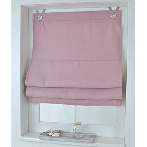 Store Bateau Dimout Blackout oeilets sans per&ccedil;age Rose 60 x130 cm (Rollos & more, neuf)