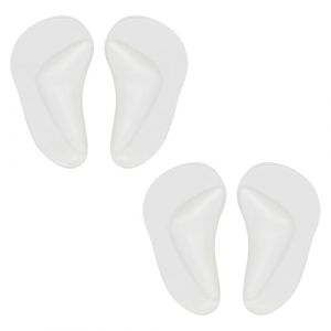 WUSJCOF 2 Paires Semelles en Gel pour Voûte Plantaire Orthopédiques en Silicone Soutien de Voûte Plantar Fasciite Coussinets pour Talons Hauts (NAROU DUTEN, neuf)
