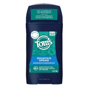 Tom's Of Maine Deodorant for Men Mountain Spring 2.8 oz (World Nutri, neuf)