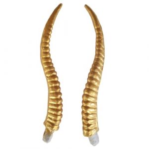Pince à cheveux réaliste en PVC en forme de corne de mouton pour sac à dos à coudre pour adulte punk (XCengzy, neuf)