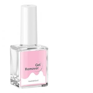 Déboucheur de Vernis Gel | 15 Ml Décapant Gel,Liquide Rapide Sûr Peel Off pour Maison Voyage Débutants (rundli, neuf)