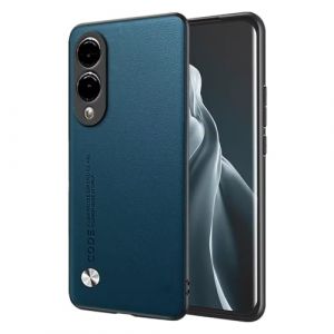 EASSGU Coque de T&eacute;l&eacute;phone pour Samsung Galaxy S25 Edge (6.7" inches), Etui en Cuir de Style Business - Saphir (EASSGU, neuf)