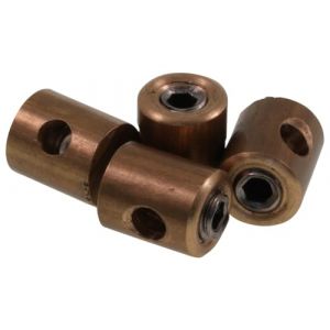 embouts à visser, extérieur 6mm, longueur totale 9mm, câble d'accélérateur, câble de frein, câble Bowden, embout universel, moto, mobylette, scooter, cyclomoteur, quad et autres (4 pièces) (ROLLER com, neuf)