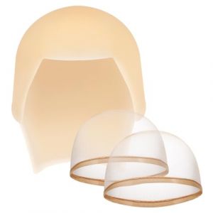 Veemoon Bonnet Chauve Pour Femme Adulte Filet &agrave; Cheveux Respirant Couvre-chef Silicone Invisible Kit De Bonnet De Nuit Pour D&eacute;guisement (lucy Liu, neuf)