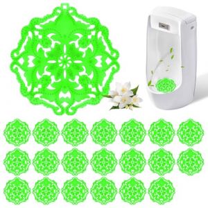 Ecrans Pour Urinoir: 20 Pièces Filtre D'urinoir Avec Parfum, Desodorisant Urinoir, Spatter-Less Grille Urinoir, Ecran Pour Urinoir, Filtres Pour Urinoir, Grille Urinoir Filtre Pour Hôtels (Vert) (TRUST AND BU, neuf)