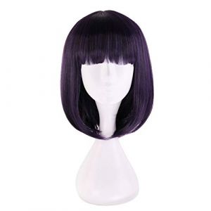 GUANBBD Perruque de cosplay - Anime Sailor Moon Sailor Moon Sailor Saturn Tomoe Hotaru - Perruque courte - Costume de cosplay - Cheveux synthétiques résistants à la chaleur - Pour femme (GUANBAIJI1982, neuf)
