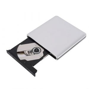 Lecteur de CD/DVD externe pour ordinateur portable, graveur de DVD Lecteur de DVD externe USB3.0 Graveur Blu-ray haute vitesse Lecteur de graveur de CD/DVD/BD avec lecture et gravure Blu-ray, Plug and (Pusokei, neuf)